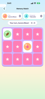 Memory Match gameplay