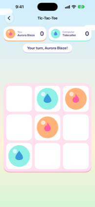 Tic-Tac-Toe gameplay